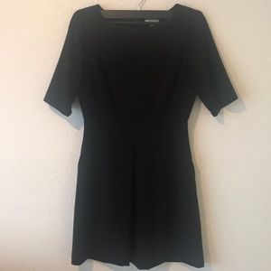 Black fitted forever 21 dress